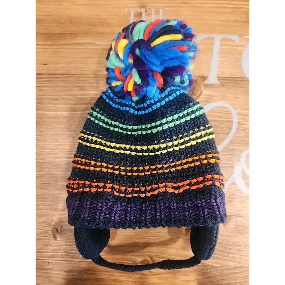 2 Little Boy Colorful Warm‎ Winter Beanies